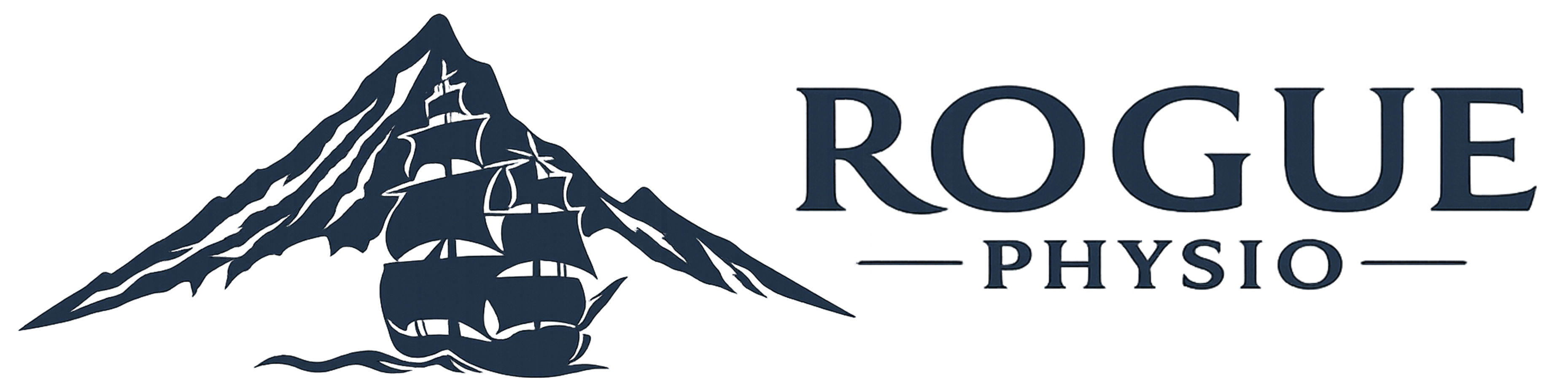 Rogue Physio — ship cresting a mountain